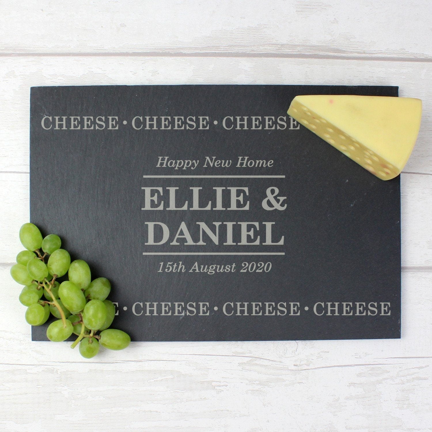 Personalised Cheese Cheese Cheese Slate Cheese Board - Shop Cheese Boards At Gift Moments - 3