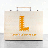 Personalised Children’s 63-Piece Colouring Sets: 14 - Pencil Cases & Sets By Gift Moments