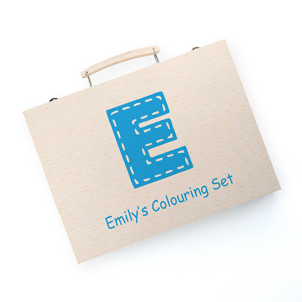 Personalised Children’s 63-Piece Colouring Sets: 16 - Pencil Cases & Sets By Gift Moments
