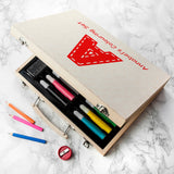 Personalised Children’s 63-Piece Colouring Sets: 12 - Pencil Cases & Sets By Gift Moments