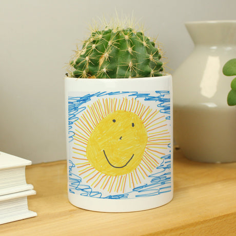 Personalised Childrens Drawing Photo Storage Pot: 8 - Storage By Gift Moments