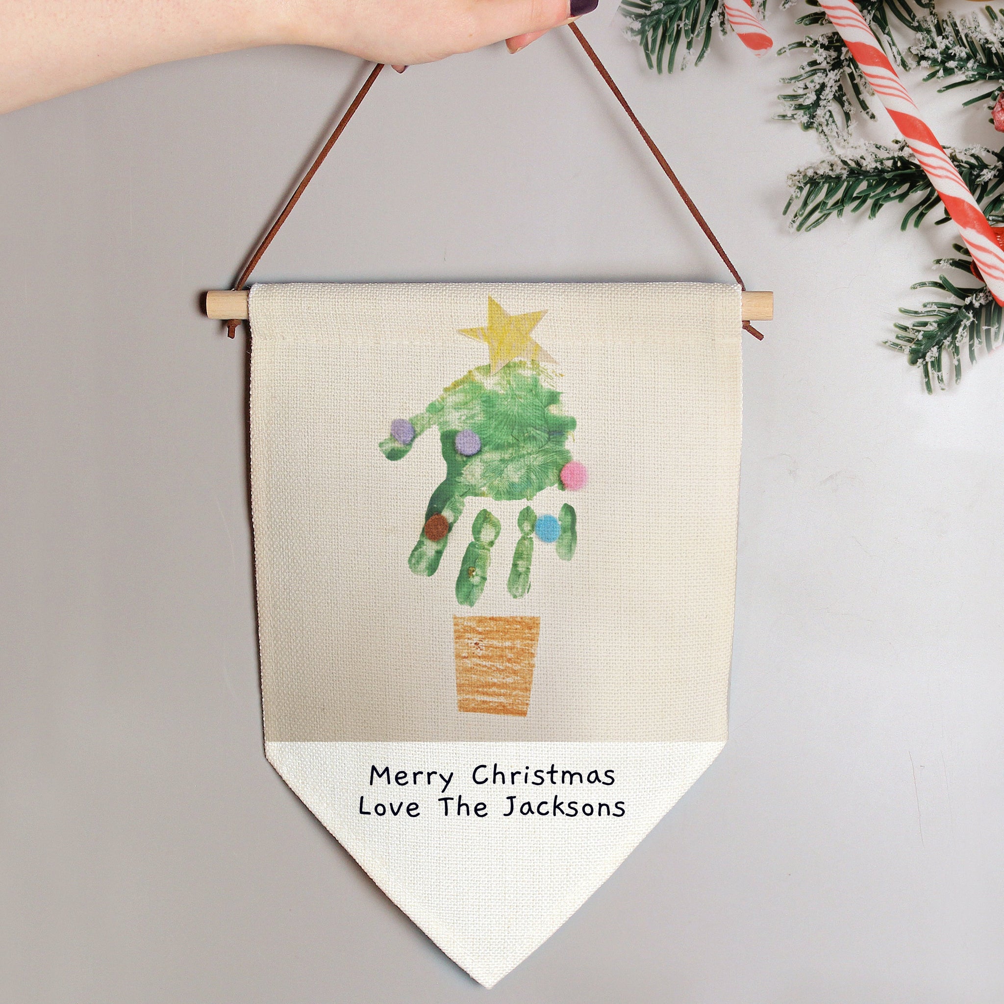 Personalised Childrens Drawing Photo Upload Hanging Banner: 8 - Banners By Gift Moments