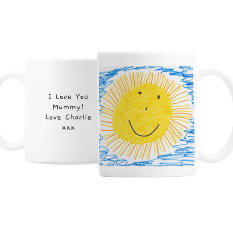 Personalised Childrens Drawing Photo Upload Mug: 5 - Mugs By Gift Moments