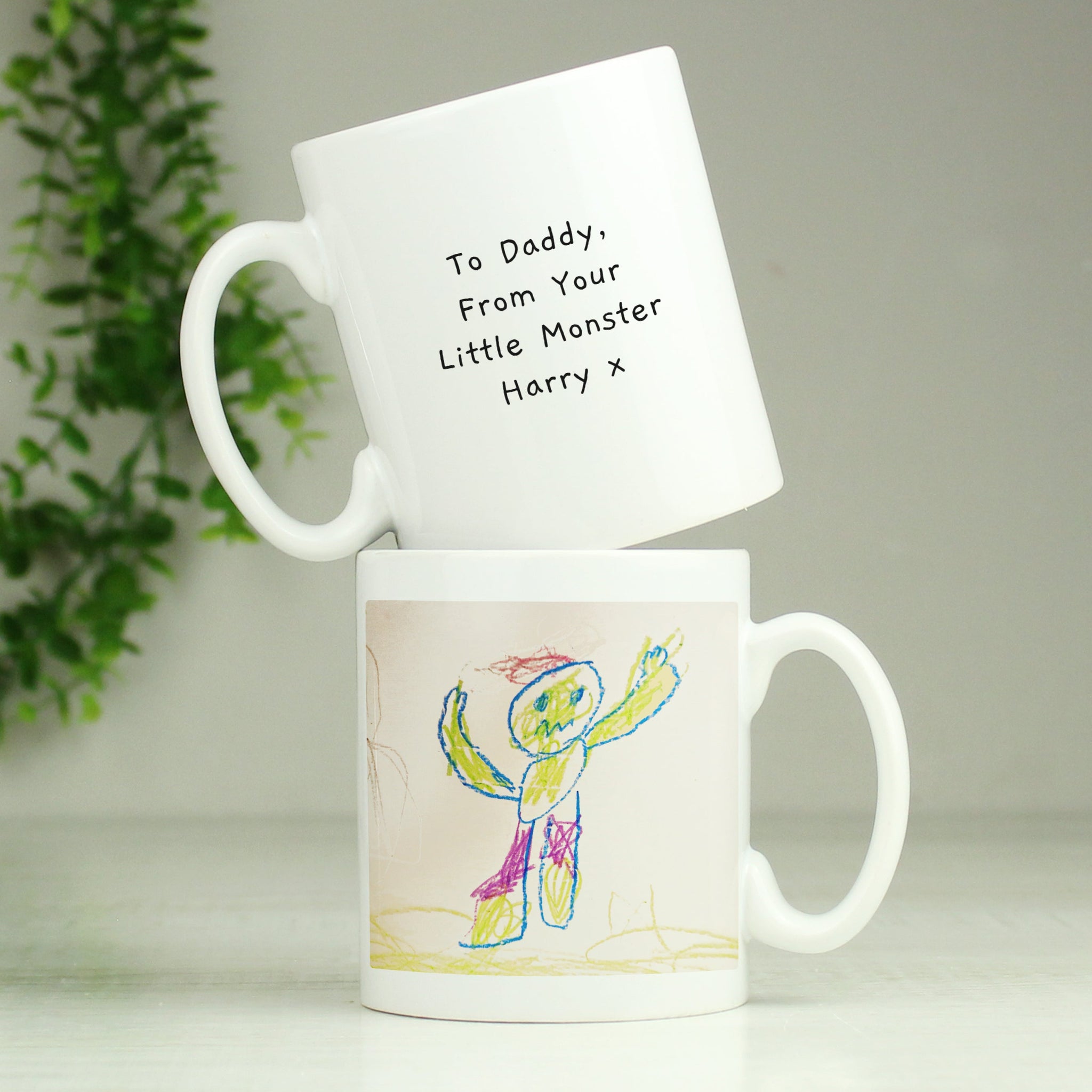Personalised Childrens Drawing Photo Upload Mug: 6 - Mugs By Gift Moments