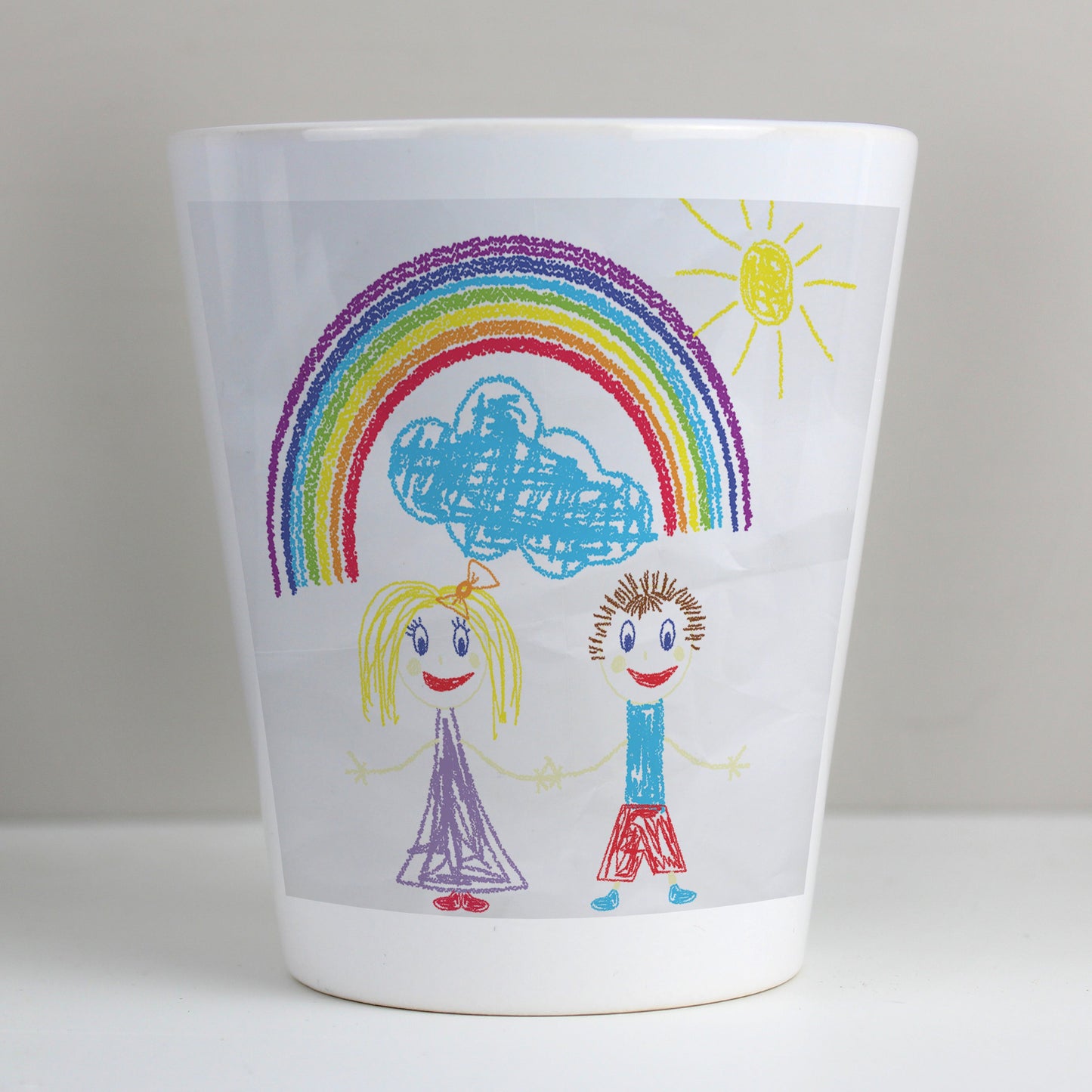 Personalised Childrens Drawing Photo Upload Plant Pot: 9 - Pots & Planters By Gift Moments