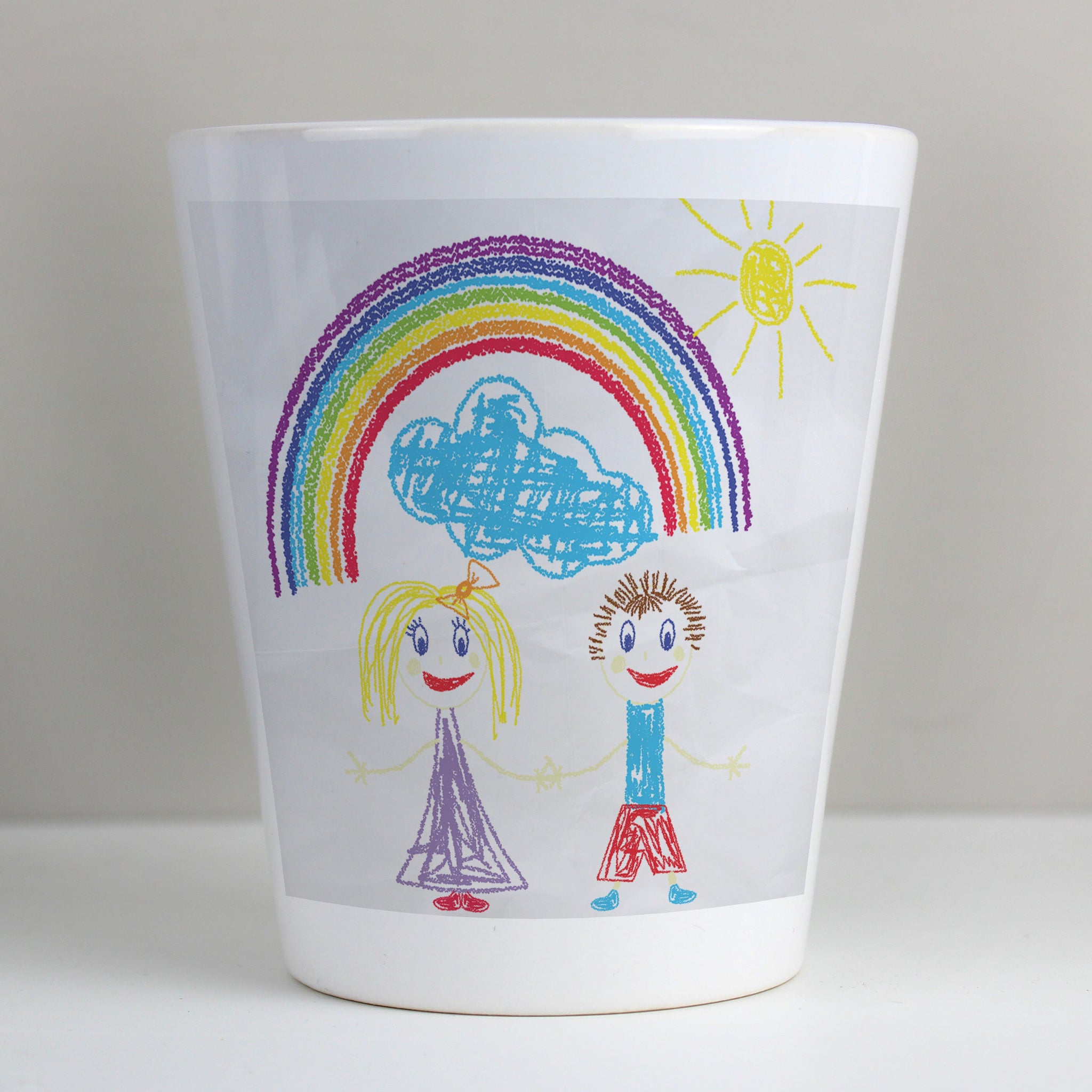 Personalised Childrens Drawing Photo Upload Plant Pot: 9 - Pots & Planters By Gift Moments