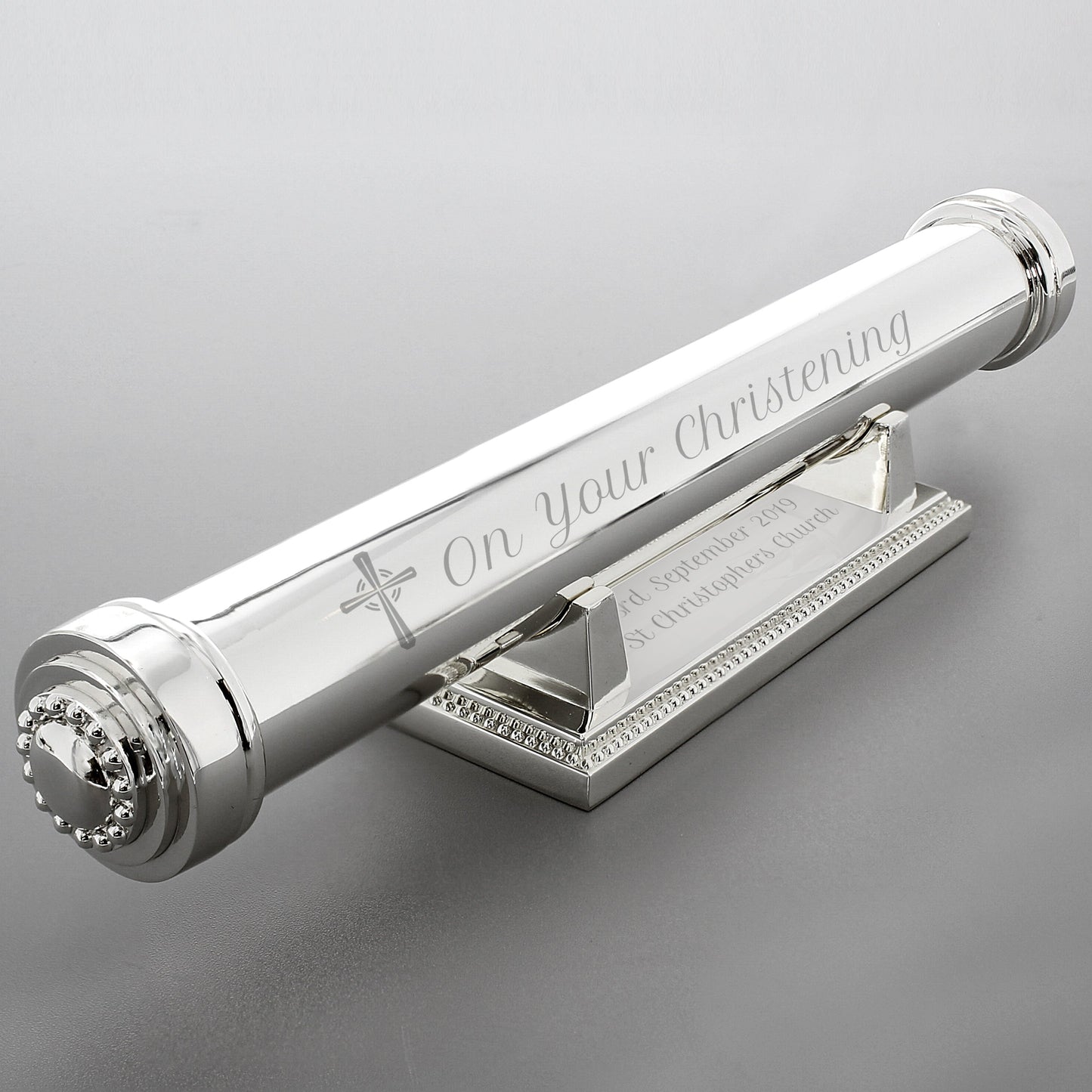 Personalised On Your Christening Certificate Holder: 2 - Certificate Holders By Gift Moments