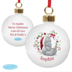 Personalised Me To You Christmas Bauble - Shop Christmas Baubles At Gift Moments - 4