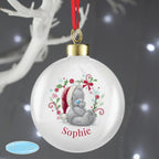 Personalised Me To You Christmas Bauble - Shop Christmas Baubles At Gift Moments - 2