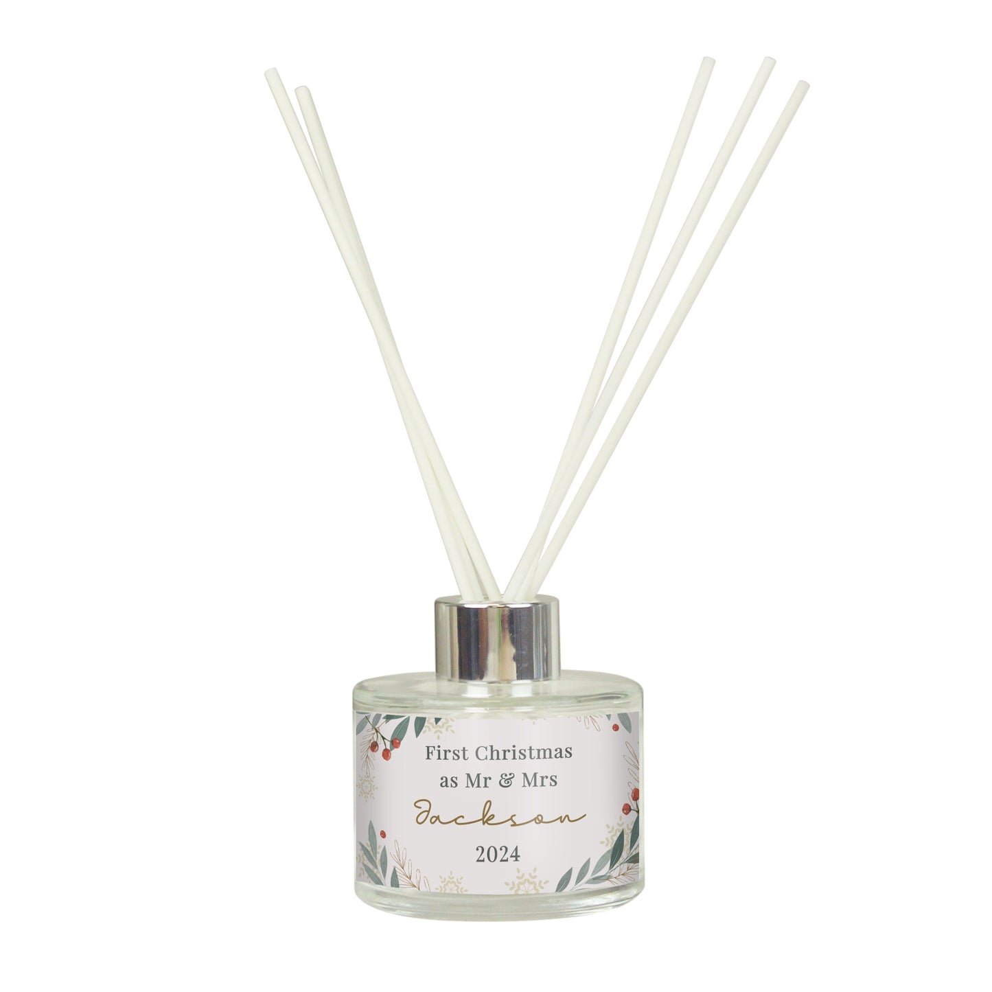 Personalised Christmas Foliage Diffuser: 5 - Reed Diffusers By Gift Moments