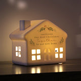 Personalised Christmas Foliage LED House: 4 - LED Lighting By Gift Moments