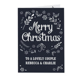 Personalised Christmas Frost Card: 3 - Greeting Cards By Gift Moments