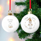Personalised Christmas Gonk Bauble - Shop Christmas Baubles At Gift Moments - 2