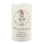 Personalised Christmas Gonk LED Candle - Shop LED Lighting At Gift Moments - 5