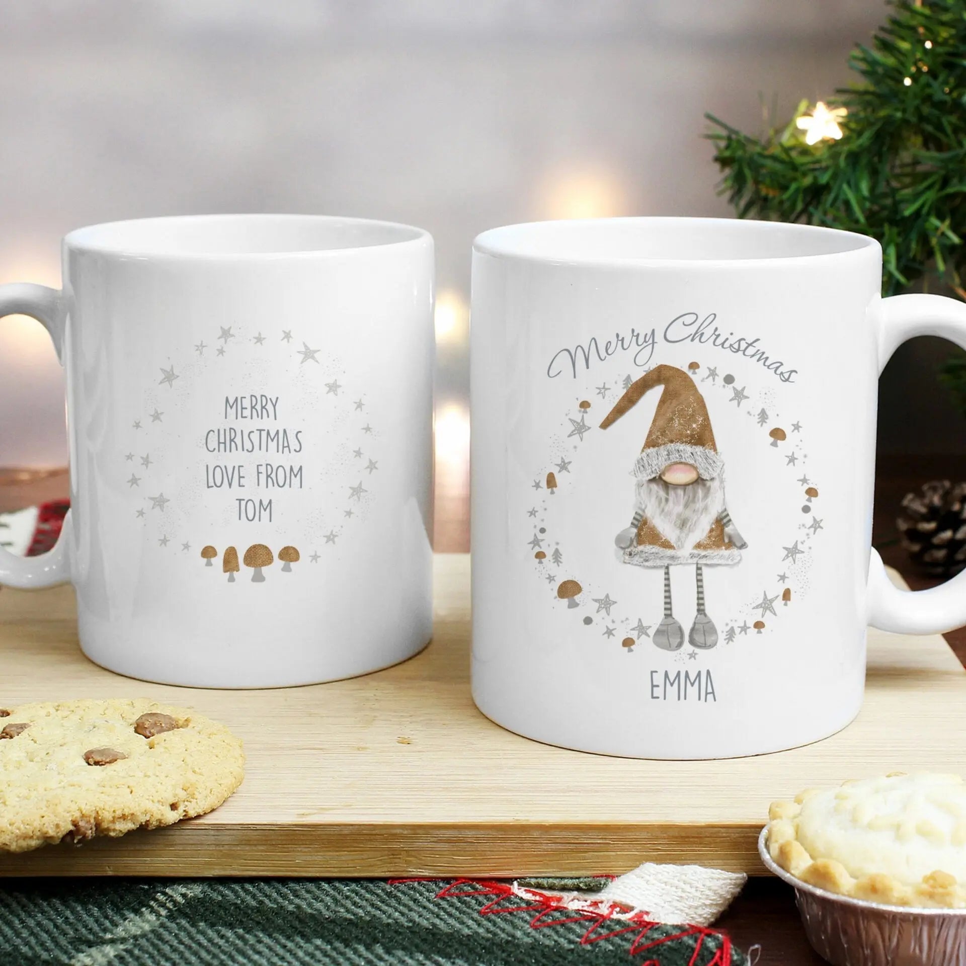 Personalised Christmas Gonk Mug - Shop Mugs At Gift Moments - 3
