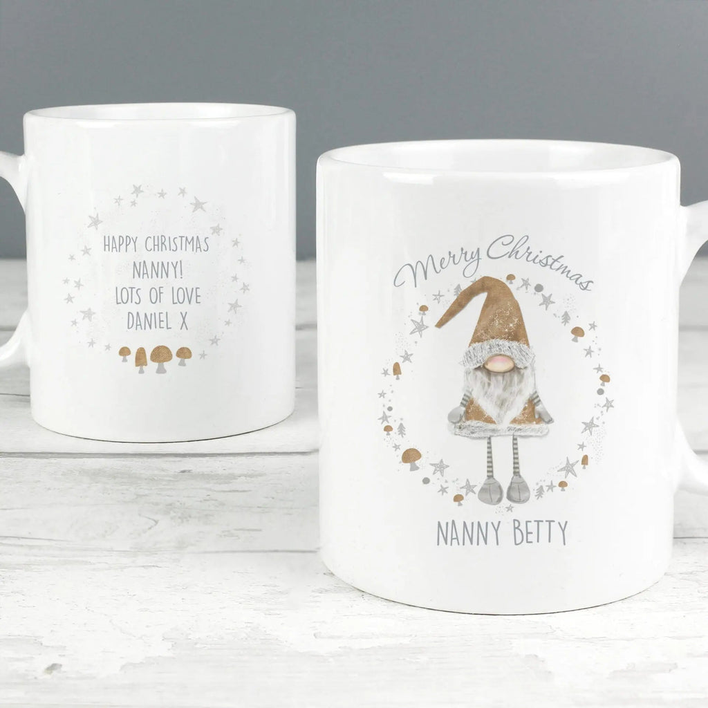 Personalised Christmas Gonk Mug - Shop Mugs At Gift Moments - 2