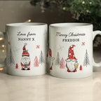 Personalised Christmas Gonk Pattern Mug - Shop Mugs At Gift Moments - 1