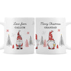 Personalised Christmas Gonk Pattern Mug - Shop Mugs At Gift Moments - 5