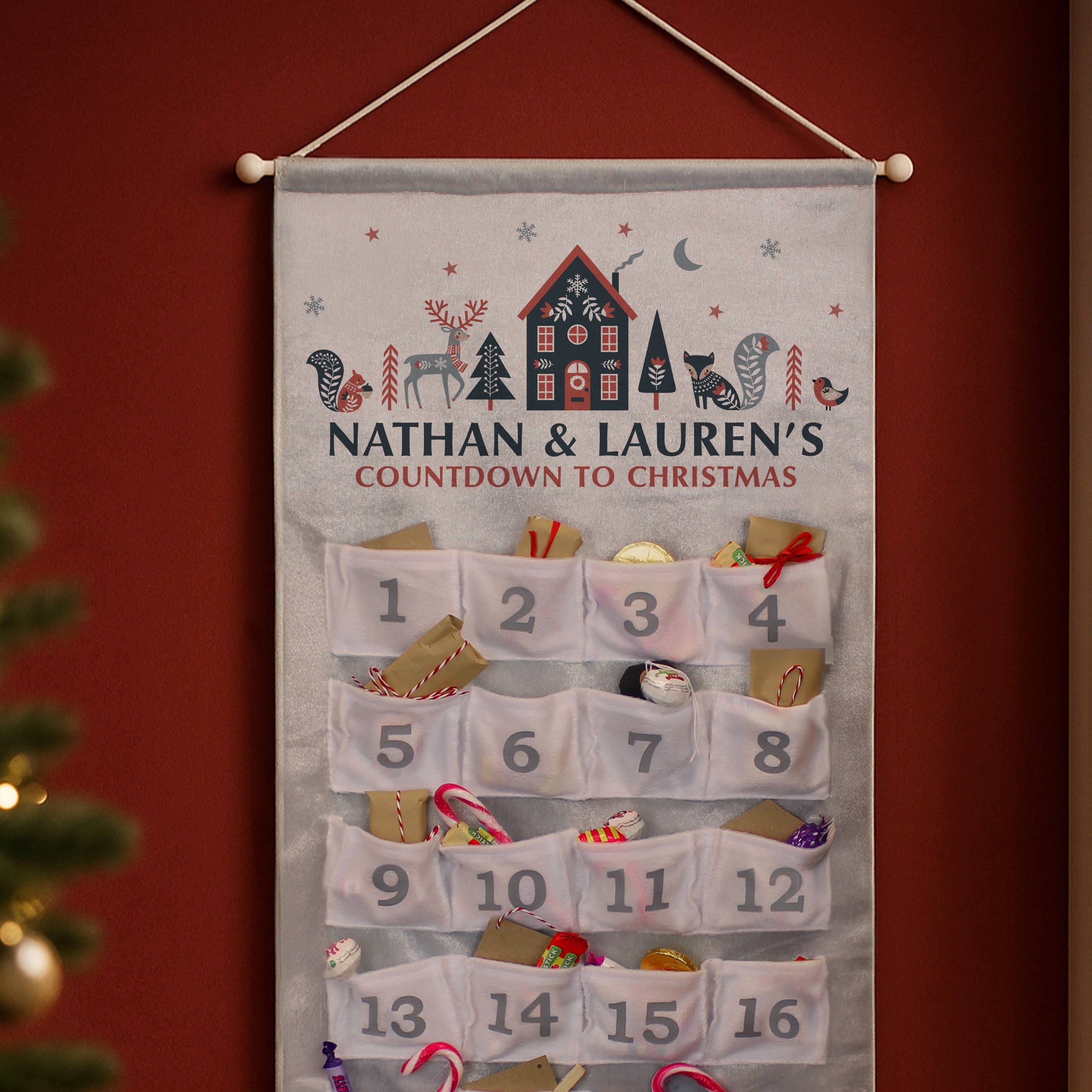 Personalised Christmas Home Advent Calendar - Shop Advent Calendars At Gift Moments - 3