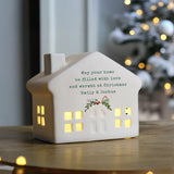 Personalised Christmas LED House: 1 - LED Lighting By Gift Moments