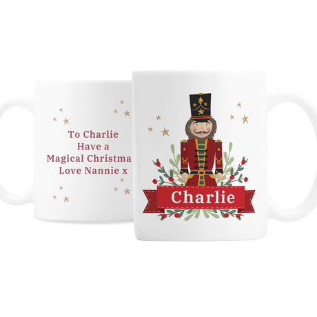 Personalised Christmas Nutcracker Mug: 5 - Mugs By Gift Moments