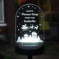 Personalised Christmas Outdoor Solar Light - Shop Solar Lights At Gift Moments - 1