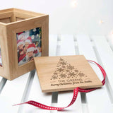 Personalised Christmas Photo Cube: 3 Photo Cubes By Gift Moments