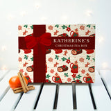 Personalised Christmas Present Tea Box Selection: 2 Tea Boxes By Gift Moments
