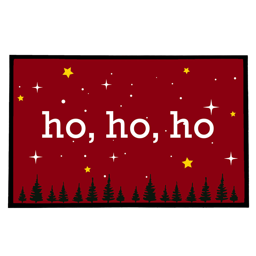 Personalised Christmas Scene Door Mat: 2 - Doormats By Gift Moments