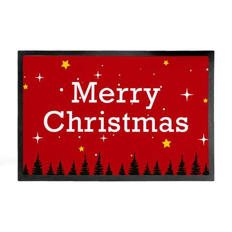 Personalised Christmas Scene Door Mat: 7 - Doormats By Gift Moments