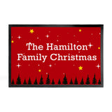 Personalised Christmas Scene Indoor Doormat: 3 - Doormats By Gift Moments