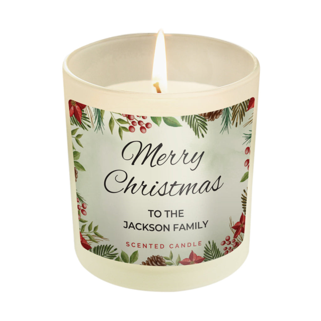 Personalised Christmas Scented Jar Candle - Shop Candles At Gift Moments - 5