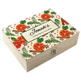 Personalised Christmas Spices Tea Box Selection: 7 Tea Boxes By Gift Moments