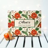 Personalised Christmas Spices Tea Box Selection: 4 Tea Boxes By Gift Moments