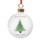 Personalised Christmas Tree Bauble: 5 - Christmas Baubles By Gift Moments