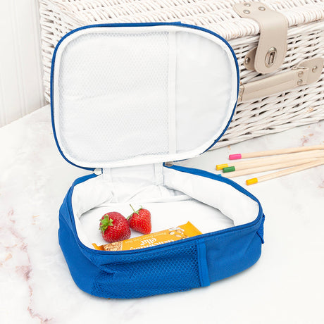 Personalised Circus Themed Blue Lunch Bags: 5 - Lunch Boxes & Bags By Gift Moments