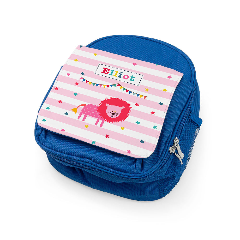 Personalised Circus Themed Blue Lunch Bags: 8 - Lunch Boxes & Bags By Gift Moments
