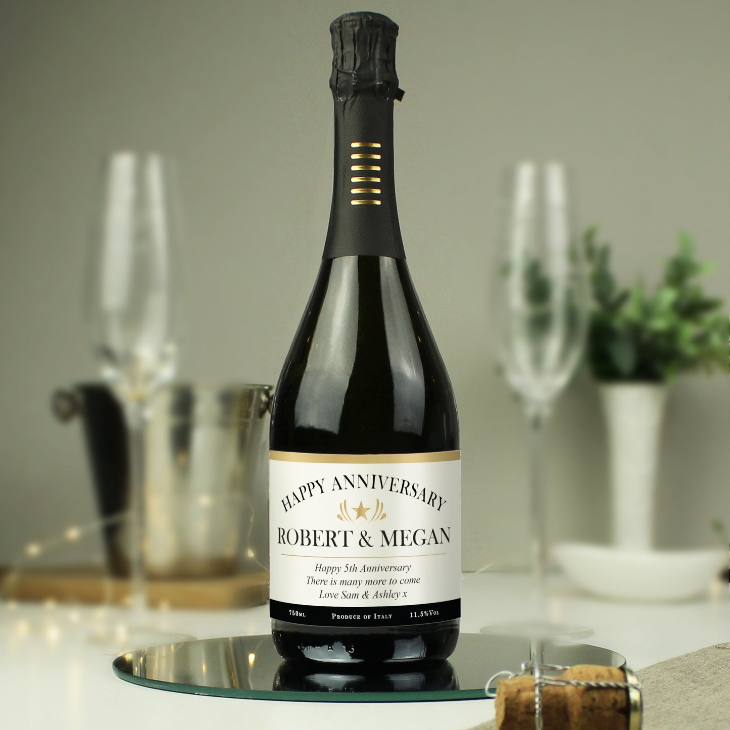 Personalised Classic Prosecco: 7 - Prosecco By Gift Moments
