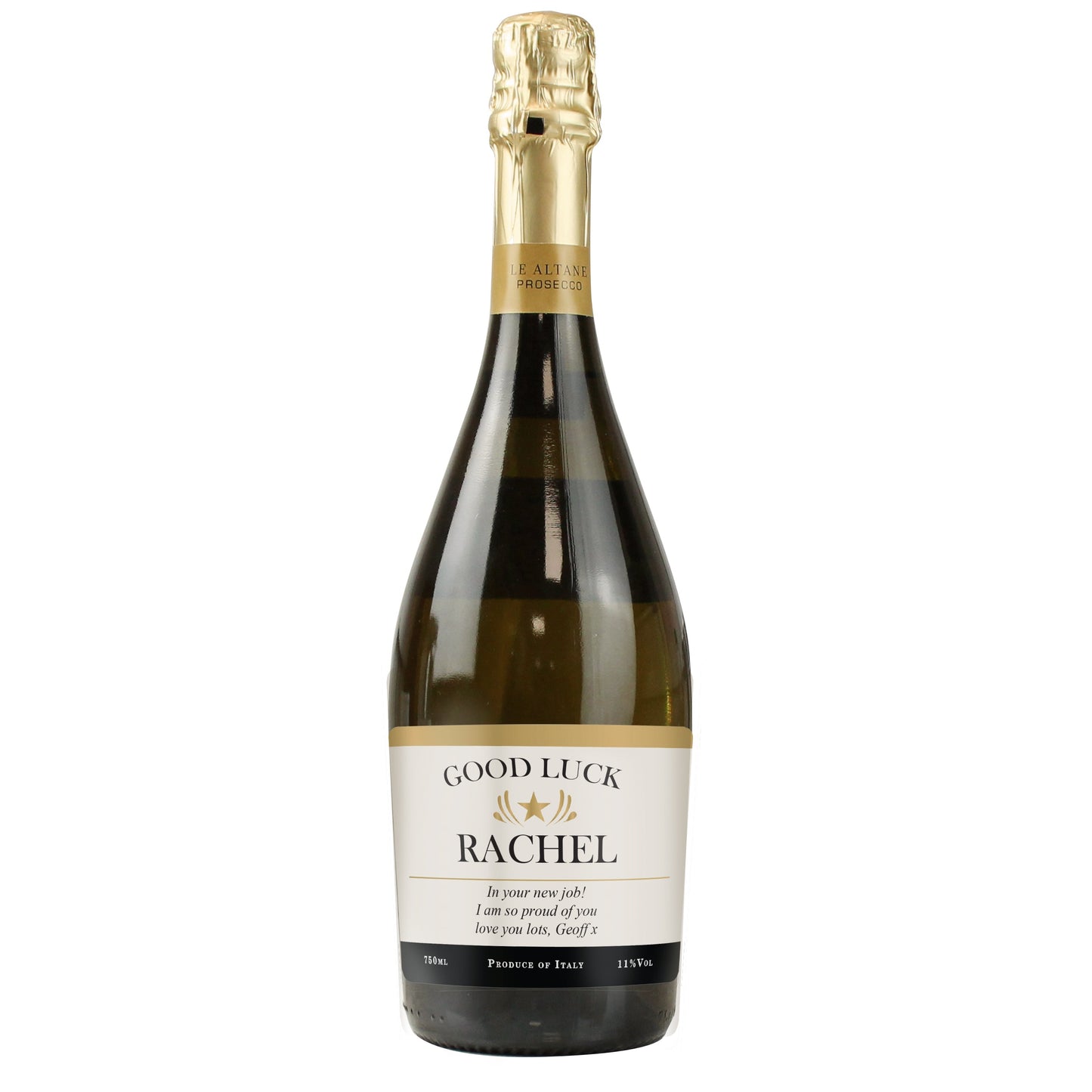 Personalised Classic Prosecco: 4 - Prosecco By Gift Moments