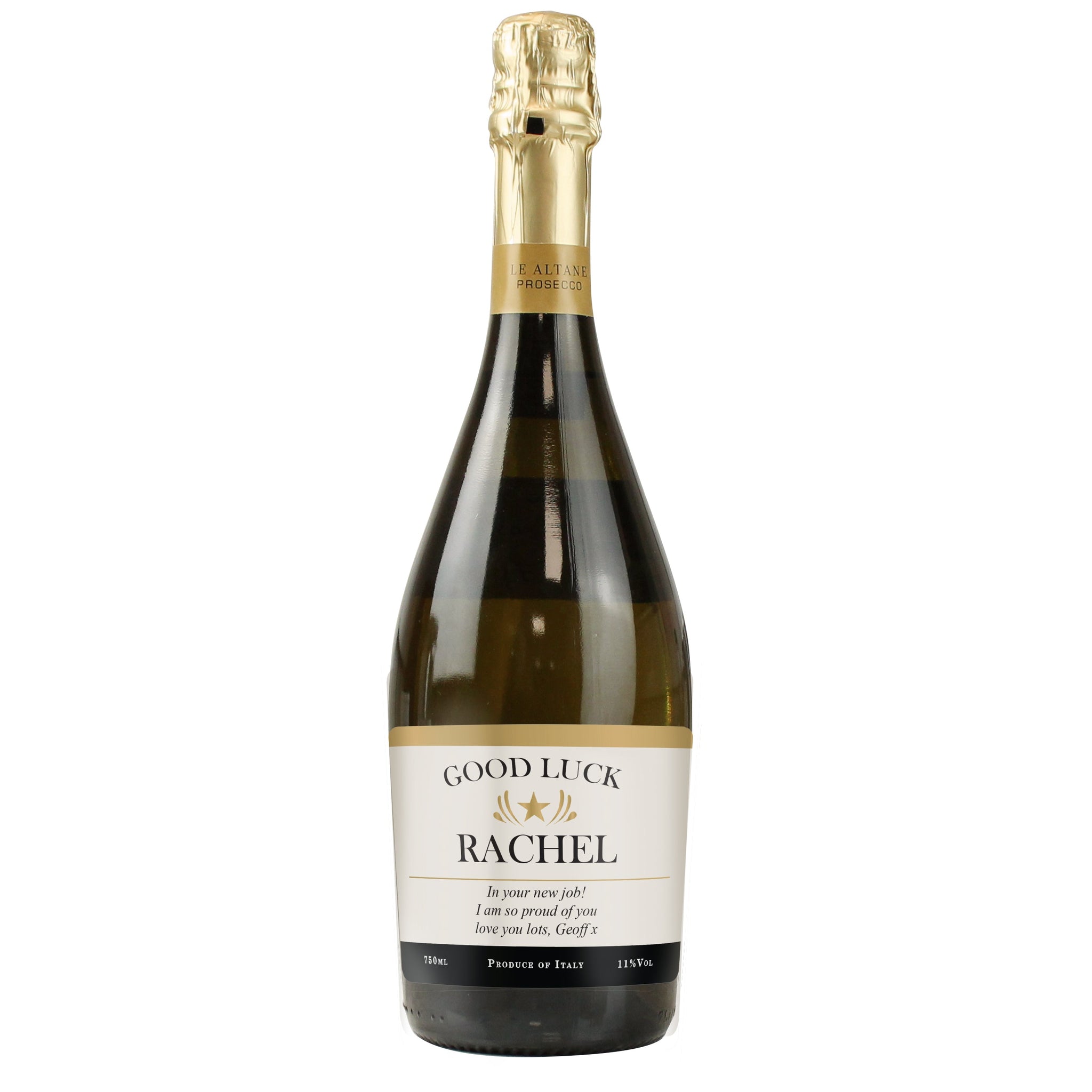 Personalised Classic Prosecco: 4 - Prosecco By Gift Moments