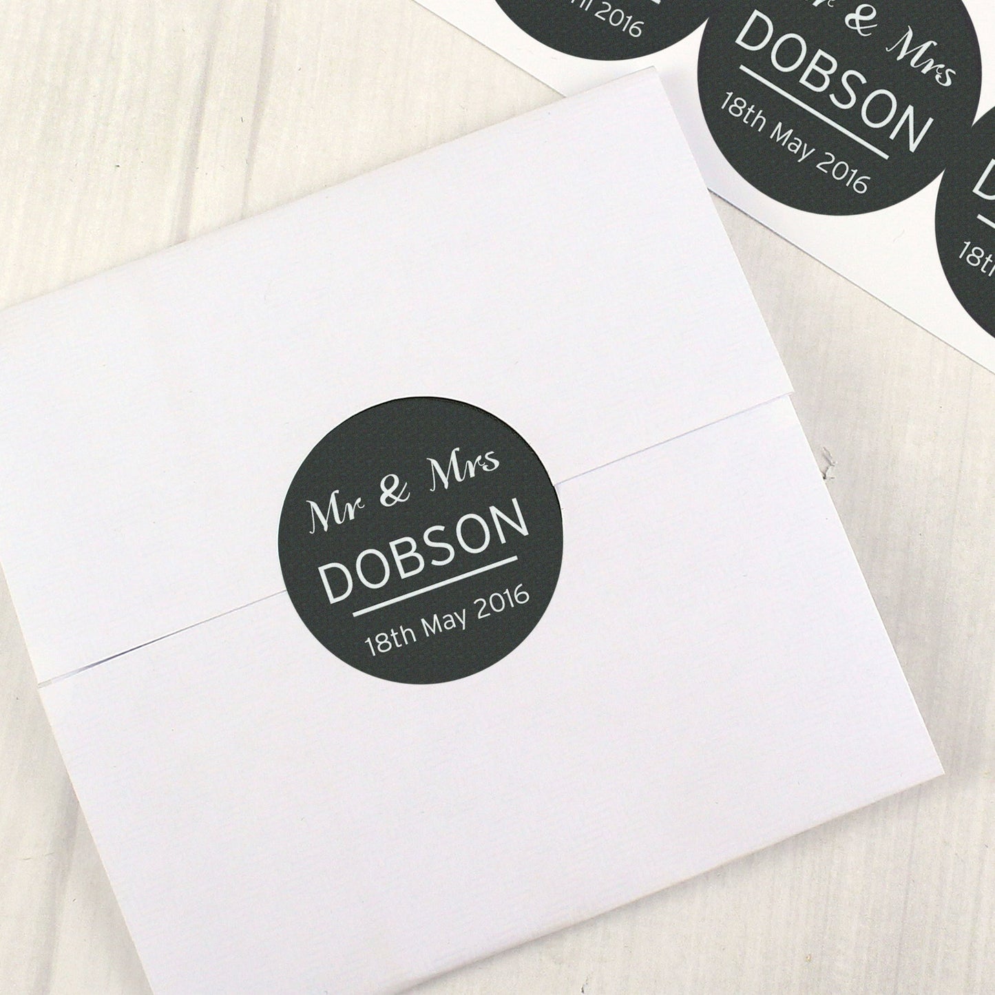 Personalised Classic Stickers: 5 - Stickers By Gift Moments