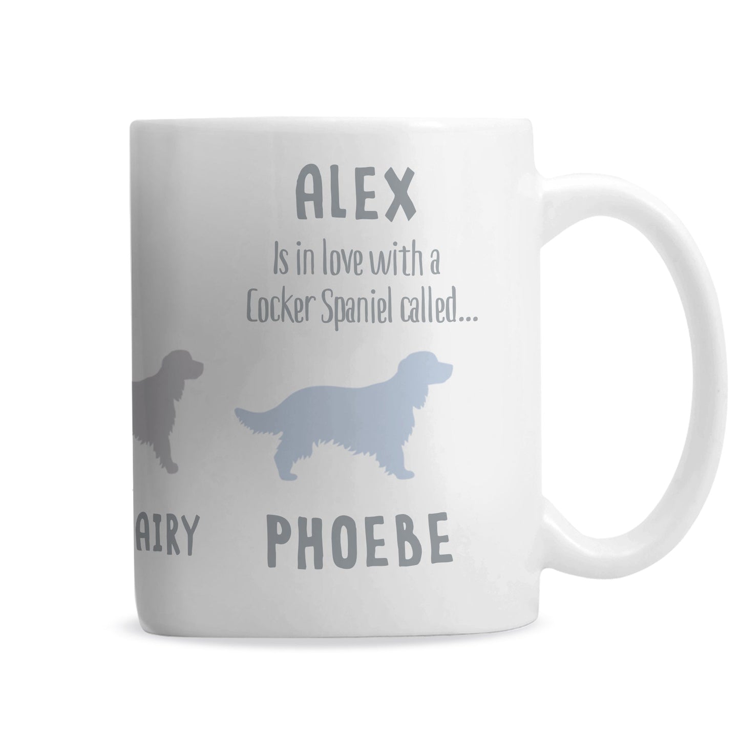 Personalised Cocker Spaniel Dog Breed Mug: 5 - Mugs By Gift Moments