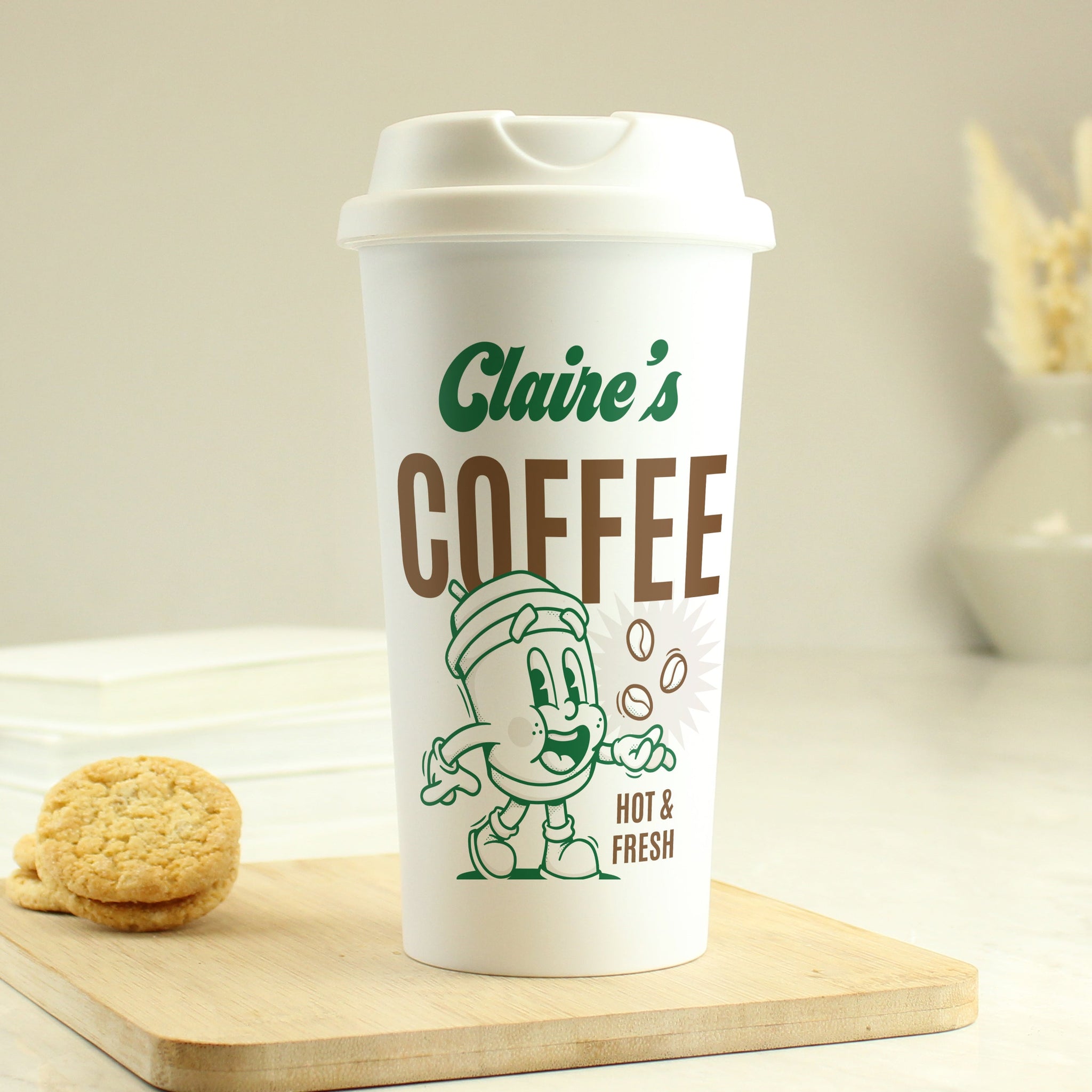 Personalised Coffee Travel Mug: 3 - Travel Mugs By Gift Moments