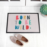 Personalised Colourful Message Doormat: 4 - Doormats By Gift Moments