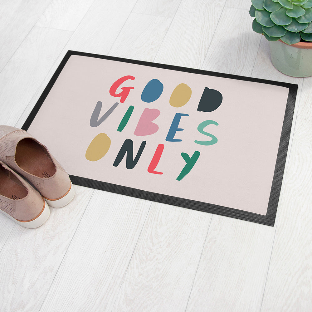 Personalised Colourful Message Doormat: 5 - Doormats By Gift Moments