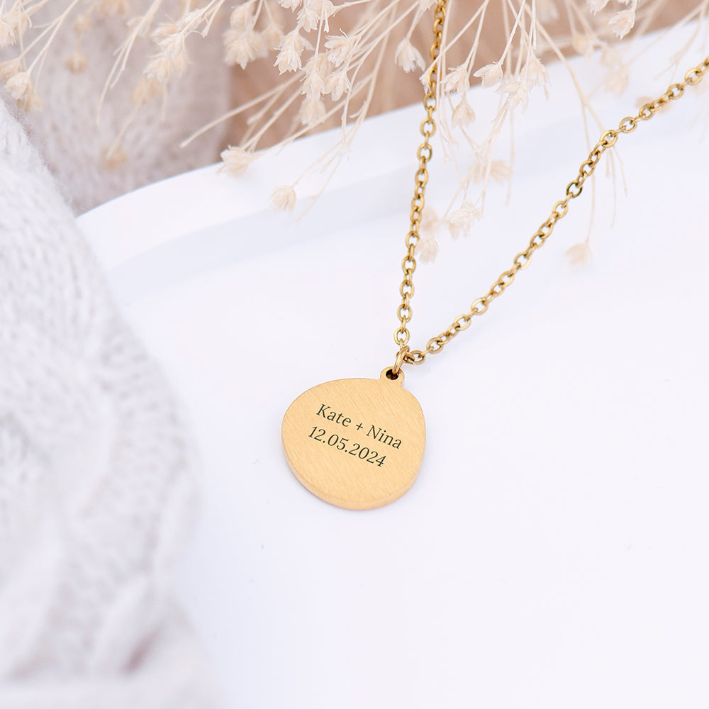 Personalised Compass Amulet Necklaces: 6 - Necklaces By Gift Moments
