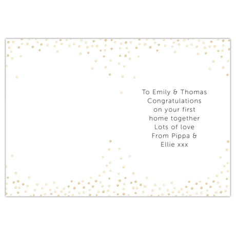 Personalised Congratulations Card: 4 - Greeting Cards By Gift Moments