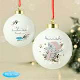 Personalised Me to You Cosy Winter Bauble: 3 - Christmas Baubles