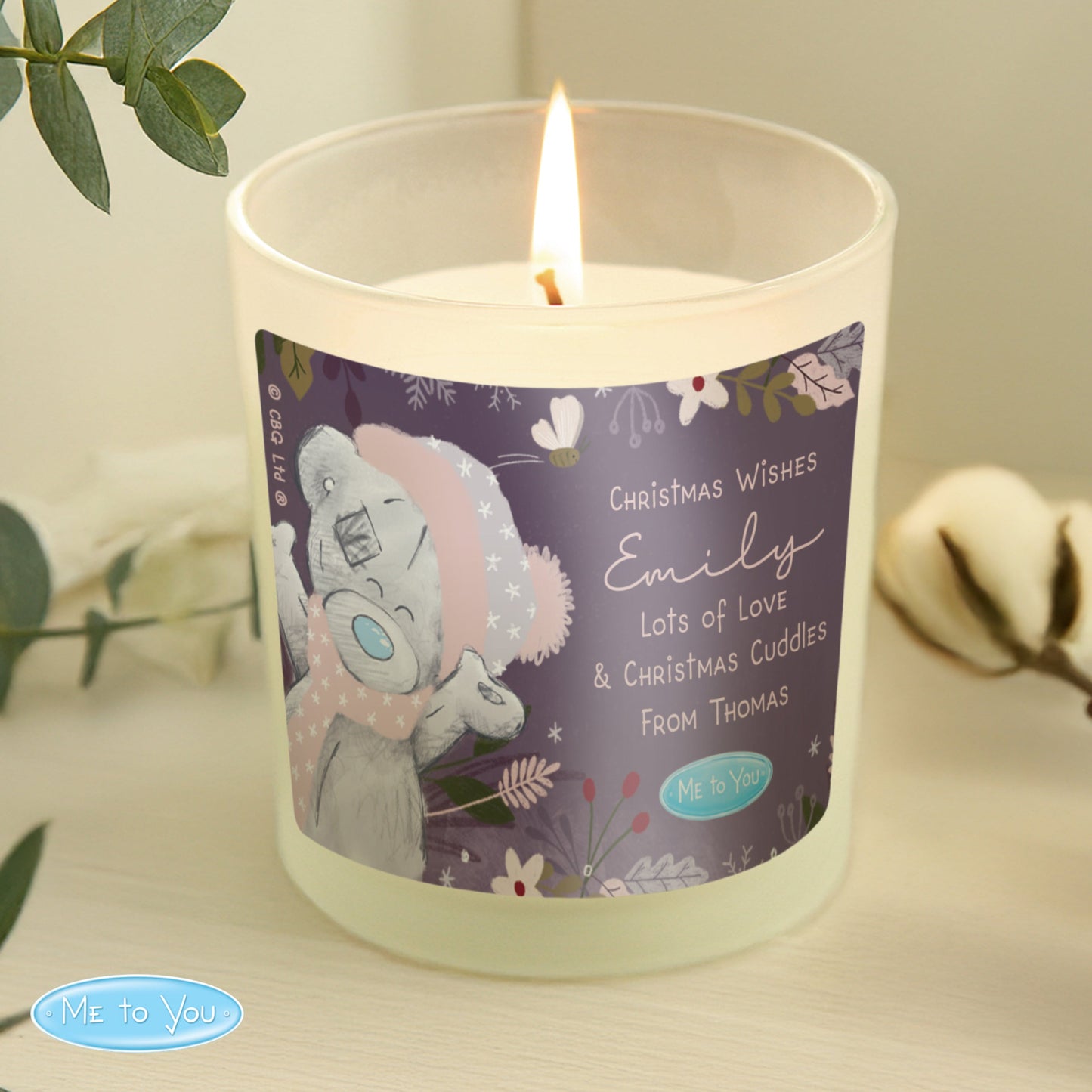 Personalised Me to You Cosy Winter Candle Jar: 2 - Candles