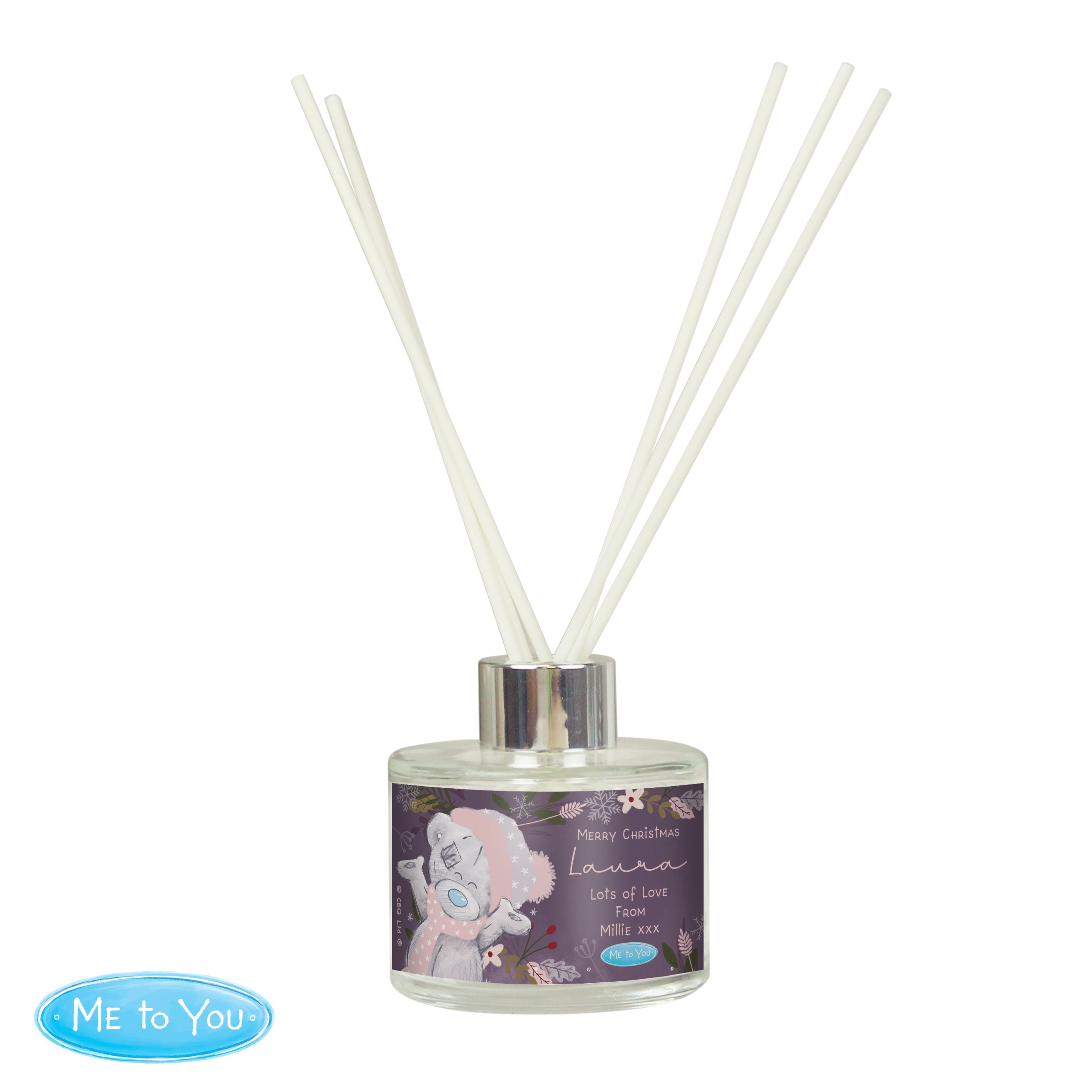 Personalised Me to You Cosy Winter Diffuser - Shop Reed Diffusers At Gift Moments - 5